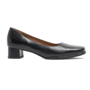 Amblers Walford Ladies Wide Fit Court / Womens Shoes / Black